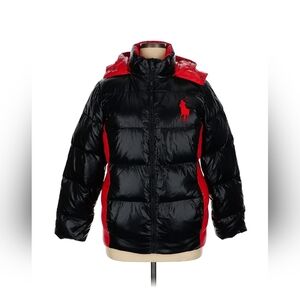 Polo Ralph Lauren Patent 60% Down Puffer Snow Jacket Men S/M Women M/L Youth XL